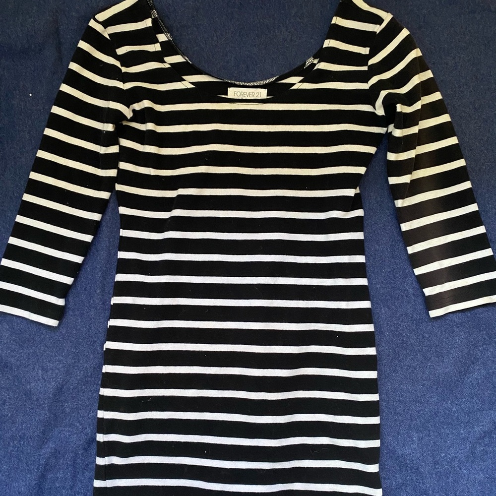 Forever 21 Striped Mini Dress